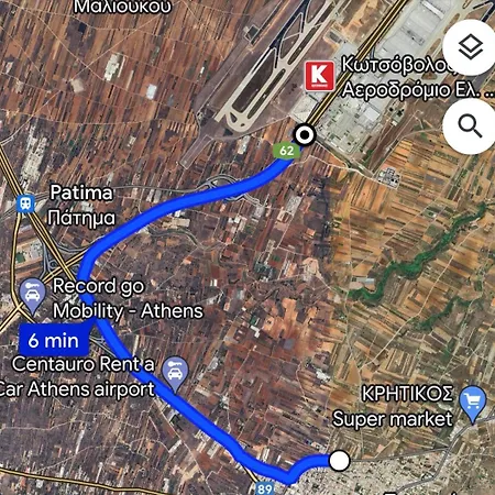 Markópoulon Elysian Apartments-Ath Airport-Keybox Check In מראה חיצוני תמונה